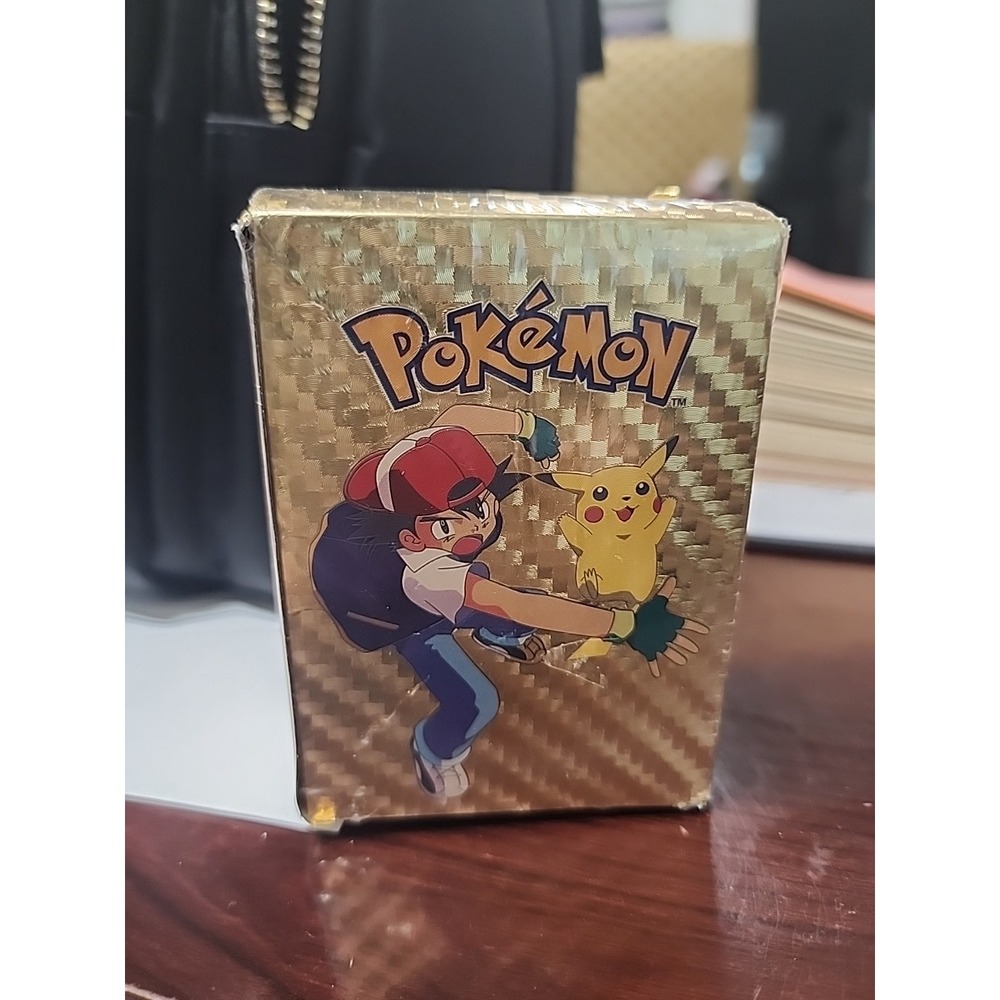 110-Pack Pokémon‎ Gold Foil TCG Fan Art Card